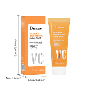 Limpiador <span class=keywords><strong>Facial</strong></span> Disaar con Vitamina C y Ácido Hialurónico para una Piel Radiante y <span class=keywords><strong>Limpieza</strong></span> Profunda - Product Image 6