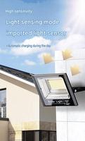 Projecteur Solaire LED Extérieur Étanche pour Jardin, 208 LED, Lampe de Sécurité Haute Luminosité, Vente Chaude