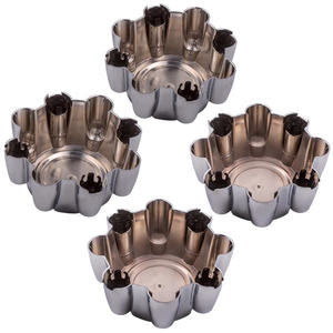 Housse de roue DB 4 pièces Chrome 8 cosses pour Ford F250 F350 1999-2005 Excursion 00-05 nouvelle finition ABS 1C3Z1130BA - Product Image 6