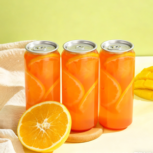 Barattoli in PET trasparente con apertura a pressione e logo personalizzato per bevande fredde, bibite e acqua <span class=keywords><strong>frizzante</strong></span> - Lattine vuote per imballaggio bevande - Product Image 2
