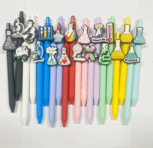 Bolígrafos de Tinta Negra de <span class=keywords><strong>Gel</strong></span> Científico para Regalos de Cumpleaños, Bolígrafos para Experimentos Científicos, Regalos de Laboratorio de Química para Estudiantes - Product Image 1