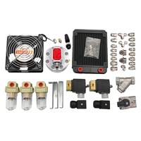 Hwaut 8 en 1: Bomba Inyectora, Medidor de Flujo, Válvula Solenoide de Radiador, Filtro, Sensor BIP, Herramienta de Medición Common Rail para Accesorios de Banco
