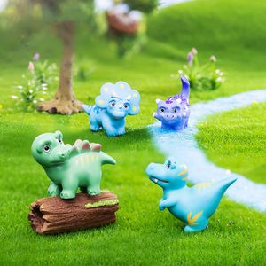 Miniature Cartoon Dinosaur 3D Series Cartoon <strong>Animal</strong> Statue Fairy <strong>Garden</strong> <strong>Ornament</strong> for Educational Zoo Park Decoration - Product Image 3