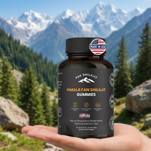 La mayoría de las gomitas de Shilajit del Himalaya secadas al sol de primera calidad certificadas y probadas en laboratorio - Product Image 1
