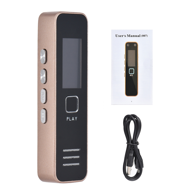 Waterproof Mini Professional Digital Audio Support Sound Playback with Speaker SK 007 Digital Voice Recorder Pen