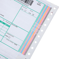 Papier non carbonisé NCR multi-couches, couleurs personnalisées, Note d'expédition, code-barres, courrier, impression de reçus, facture de transport Air Express