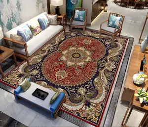 Turki alfombra anti-slip karpet imitated wool carpet and rug with high quality