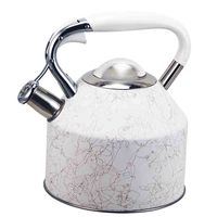 3.5 litres yourte forme alliage de zinc et nylon poignée à ouverture automatique cuisinière à induction et cuisinière à gaz utiliser une bouilloire sifflante en acier inoxydable