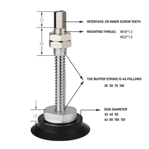 Hofujng Nice Black Vacuum <b>Suction</b> Cups ZP-32/40/50/63/80/100/125mm Various Sizes Rubber <b>Suction</b> Cups Mold Processing Service - Product Image 5