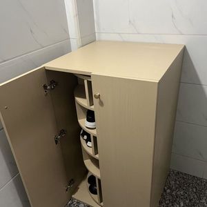 Scarpiera Girevole Salvaspazio Multistrato Portatile per Soggiorno, Mobile Contenitore in <span class=keywords><strong>Legno</strong></span> da Terra o da Ingresso - Product Image 6