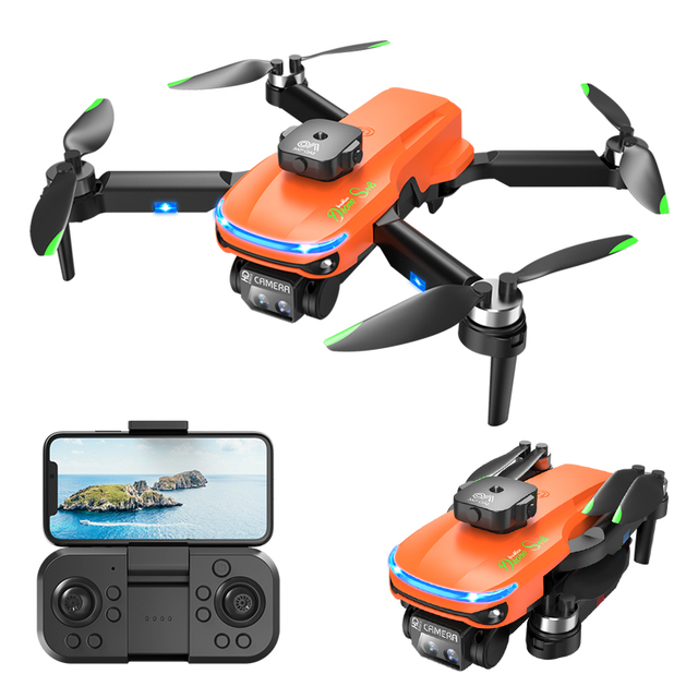 Factory 8K HD Dual Camera S118 Drone Obstacle Avoidance Long Battery Brushless Motor Flow Foldable Drone