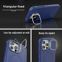 Étui de téléphone robuste antichoc 3 en 1 pour iPhone 16 15 14 13 Pro Max 16 Plus, support d'objectif en métal, coque magnétique