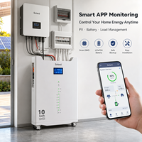 Sistema de Batería LFP de 10 kWh para Uso Residencial, 48V 200Ah, Celdas de Grado A, Alta Eficiencia, 8000 Ciclos, Energía para el Hogar, Larga Duración
