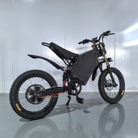 Vélo électrique au lithium à moteur central haute performance 72V avec une puissance de 15000W et des roues de 19 pouces pour une expérience de conduite ultime