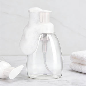 Bouteille en plastique transparente vide de 270 ml (9 oz) pour savon moussant, liquide pour les mains, détergent, nettoyant visage - Vente en gros - Product Image 6