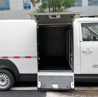 Mobil Van Kargo Listrik Otomatis REACH TE402 Putih 70KW 2 Kursi Terlaris