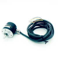 Codeur rotatif à arbre plein ZSP3806GL 2500P/R, capteur numérique IP65 5VDC avec câble blindé, haute fréquence 200kHz, longue durée de vie, installation facile