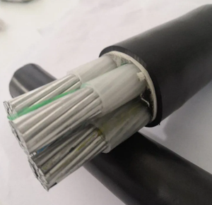 0.6/1kV YJV22 Alçak Gerilim Güç Kablosu <span class=keywords><strong>3</strong></span> Damarlı 4 Damarlı Bakır İletken XLPE İzolasyonlu Çelik Bant Zırhlı SWA PVC Kılıflı Elektrik Kablosu - Product Image 2