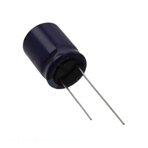 Distribuidor Autorizado, Condensador Radial de Aluminio LXZ25VB182M16X20LL de 1800 uF, 20%, 25V, con Orificio Pasante - Product Image 1