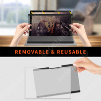 Écran de confidentialité magnétique de 12.3 pouces compatible avec Surface Pro 7 +/7/6/5/4/3 filtre anti-éblouissement anti-lumière bleue amovible