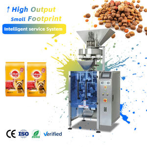 Automatic Pet Food Packing Machine Vertical Dog Cat Food Pouch Filling Sealing Equipment Kibble Granule Food <b>Packaging</b> Machinery - Product Image 1