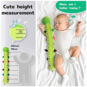 Baby <strong>Musical</strong> Caterpillar Toys Infant <strong>Stuffed</strong> <strong>Animal</strong> Toy with Crinkle and Rattles Soft Sensory Toys with Textures for <strong>Newborn</strong> - Product Image 2
