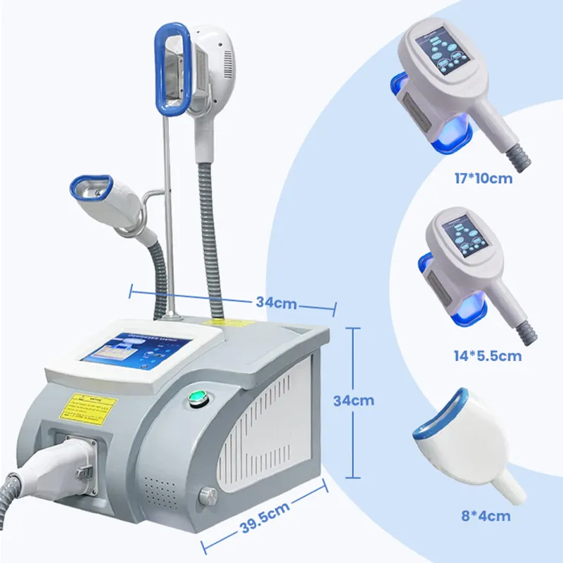 Le plus récent 3 poignées 360 cryo slim cryothérapie machine de congélation des graisses cryo corps contouring minceur combustion des graisses congelées machine