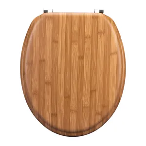 Декоративная деревянная крышка для унитаза