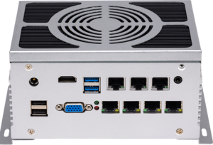 คอมพิวเตอร์อุตสาหกรรมขนาดเล็กแบบตั้งโต๊ะ ไร้พัดลม VGA Core I7 รุ่นที่ 11 J6412 8GB 4G GPIO RS232/RS485 แลนคู่ คอมพิวเตอร์อุตสาหกรรมรุ่นใหม่ - Product Image 3