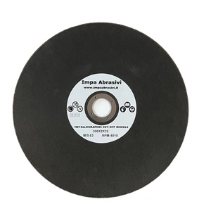 Disque abrasif métallographique de 300 mm x 2 mm pour la découpe des métaux non ferreux, de la pierre, du granit et du marbre - Product Image 1