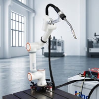 Robot de Soldadura Colaborativo de 6 Ejes, Programación por Arrastre, Soldadura MIG, Cobot, Equipo de Soldadura para Automatización Industrial, Directo de Fábrica