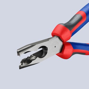 KNIPEX 13 42 165 เครื่องปอกสายไฟพร้อมด้ามจับเพื่อความสะดวกสบาย สีดำ แบบเคลือบอะทราเมนต์ 165 มม. - Product Image 3