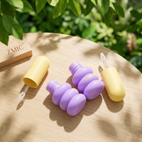 Maßgefertigte Blasenförmige Mini-Lipgloss-Behälter, Niedlich mit Applikator, Private Label, Stilvolle Leere Lipgloss-Tuben für Teenager-Mädchen