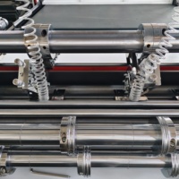 Machine à découper et à rainurer à lame fine à réglage manuel |   Machine à découper et à plier le carton ondulé pour ligne de production de cartons