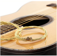 The Factory Wholesale Set of Six Brass Strings 12 String Guitar Crystal Musical Instruments Guitar Strings