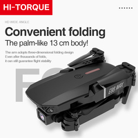 طائرات بدون طيار JHD E88 Pro احترافية بكاميرا 4K وواي فاي وتحكم عن بعد قابلة للطي مع نظام FPV - ألعاب رائجة البيع