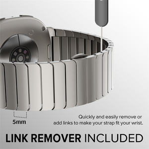 <span class=keywords><strong>Correa</strong></span> de Acero Inoxidable Quickfit para Samsung <span class=keywords><strong>Galaxy</strong></span> <span class=keywords><strong>Watch</strong></span> 8 40mm 44mm/ Classic <span class=keywords><strong>46mm</strong></span> Pulsera de Metal - Product Image 5