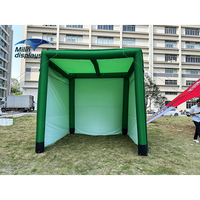 Nouvelle arrivée 10x10 carré Air jambe étanche auvent publicité tente gonflable pour l'extérieur fête Camping