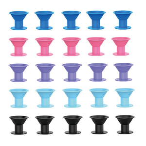 Nuovo Arricciacapelli a Fungo in Silicone per Frangia, Arricciacapelli Coreano per Onde Grandi, Set da 10 Pezzi [Cinque Grandi e Cinque Piccoli] - Product Image 2