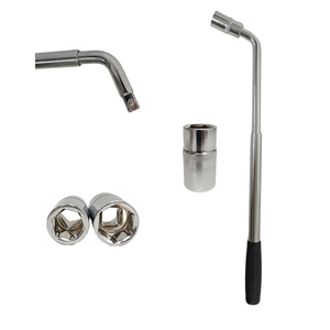 Herramientas de Emergencia <span class=keywords><strong>para</strong></span> Desinflado de Neumáticos / Llave Telescópica Extensible de 17, 19, 21, 23 mm <span class=keywords><strong>para</strong></span> Ruedas de Coche, Furgoneta y Camión - Product Image 3