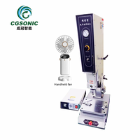 Machine à souder ultrasonique pour plastique CGSONIC CG-QS27 220V 2.6kW, directement de l'usine, pour flacons cosmétiques en plastique en parfait état