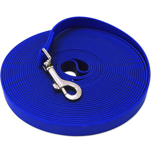 Correa de perro envuelta en <span class=keywords><strong>PVC</strong></span> de lujo, cuerda impermeable para collar de cachorro con cinta adhesiva, estilo clásico y de moda para caminar y entrenar mascotas - Product Image 4