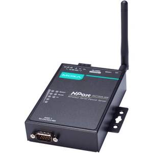 Servidor de Dispositivos Seriales Inalámbricos Moxa NPort W2150A-W4, 1 Puerto RS-232, Módulo de E/S Industrial Ethernet, de Taiwán - Product Image 1