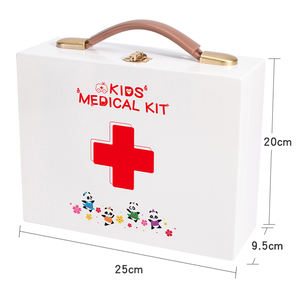 Best-seller Enfants petit docteur ensemble jouet en bois simulation médecine boîte fille cadeau maternelle jouer <span class=keywords><strong>maison</strong></span> jeu pour tout-petit - Product Image 6