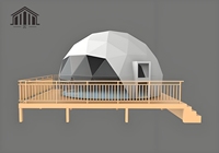 Tente extérieure sphérique d'exposition de camping de montagne pour des aventures de défi
