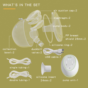 Anly Kiss Offre Spéciale quantité minimale de commande bas tire-lait mains libres portable vente en <span class=keywords><strong>gros</strong></span> de tire-lait pour bébé électrique 2600mAh grande batterie - Product Image 6