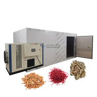 Warmtepomp-droogoven voor insecten, meelwormen, zwarte soldatenvlieglarven, en BSF-droogmachine