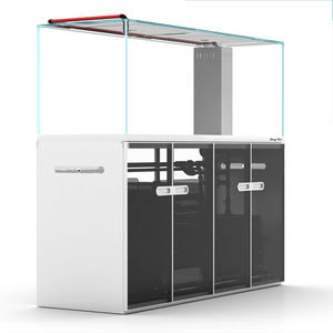 Luxe 100-Gallon Aquarium Aquarium Grond Aquacultuur Aquacultuur Met Filtratiesysteem Elegant Voor Woonkamer - Product Image 4