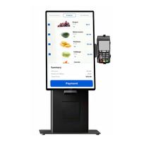 Kiosco de Pago con Pantalla Táctil de 15.6 Pulgadas FHD, para Cafeterías, Bares y Clubes, Sistema Android, Pantalla POS, Señalización Digital