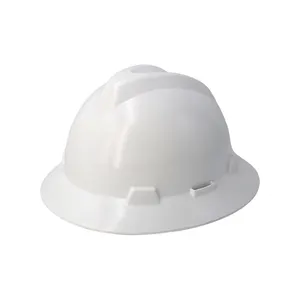 CE EN397 Helm Keselamatan Merek Yang Disetujui Topi Keselamatan Keras untuk Memanjat dan Pekerja Listrik Menggunakan